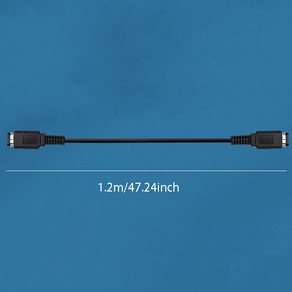 for GBC Game Player Cable Two Player Link Cord for Game Boy Consoles Data Line Male to Male Charging Extend Wire Extention Cable