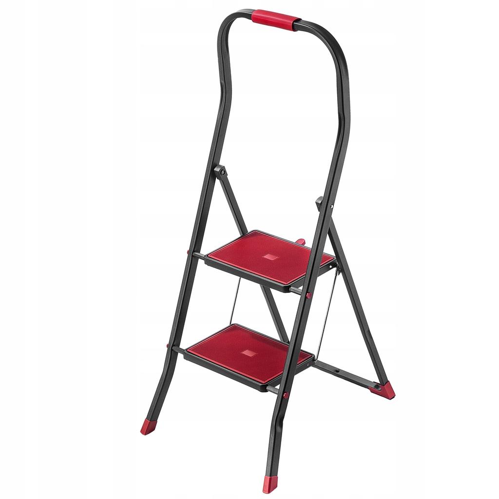 KADAX Drabina Drabinka Domowa Stalowa Składana mocna 150kg