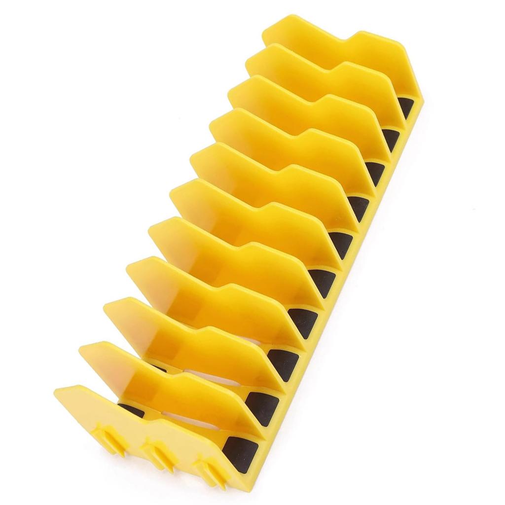 Стойка-органайзер для плоскогубцев, 10 слотов, плоскогубцы, кусачки, молоток, органайзер для инструментов с нескользящей резиновой основой для эффективного хранения инструментов