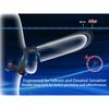 Vibrating Silicone Cock Ring - Dual Motors 9 Vibration Modes Remote Control Couples Male Sex Toy for Men