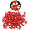 Puppet Stuffed Plush Animals Snowman Red Nose Sewing Crafting DIY Doll Noses Santa Claus Craft
