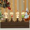 Christmas Decorations: Candle Lights, Snowflakes, Christmas Crystal Ball Lights, Christmas Gifts