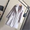 Autumn and Winter New Imitation Fur Imitation Mink Coat Women's Medium and Long Plush Coat Warm Thickened Coat