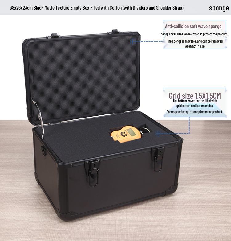 Large Multi-functional Aluminum Alloy Tool Case for Aircraft & Vehicle Maintenance