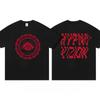 REZZ Top 100 Dj Clothing Around EDC Wear Футболка с коротким рукавом из чистого хлопка Модная повседневная мужская и женская футболка
