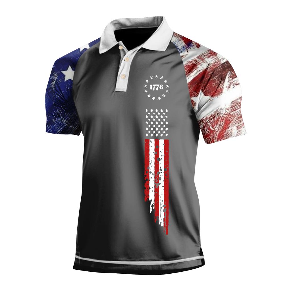 Мужская летняя дышащая рубашка с короткими рукавами и культурой отдыха