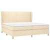 Sommier à lattes - Maison Exclusive - 200x200 cm - Tête de lit réglable - Matelas ressorts ensachés
