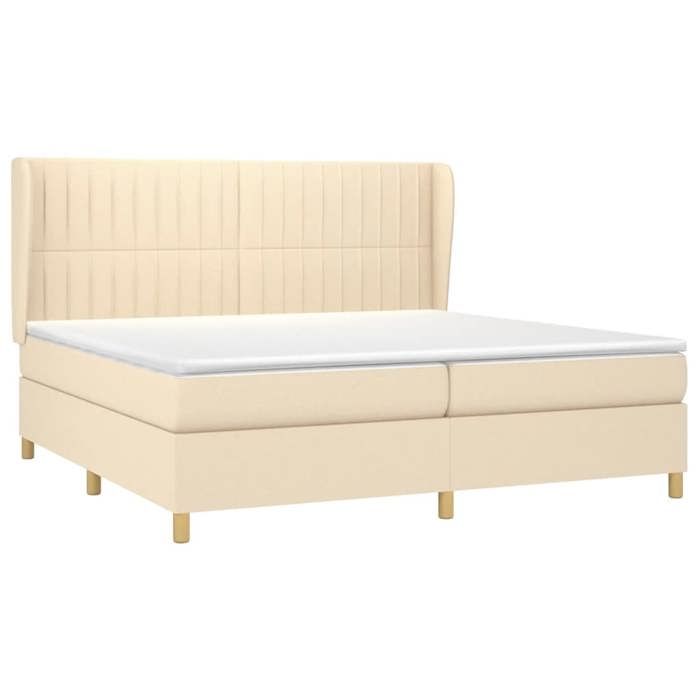 Sommier à lattes - Maison Exclusive - 200x200 cm - Tête de lit réglable - Matelas ressorts ensachés