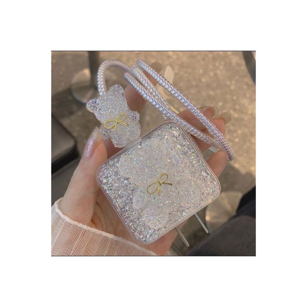 Чехол для зарядного устройства, совместимый с Iphone 18 Вт/20 Вт, защита зарядного кабеля, набор из 4 защитных чехлов для зарядки