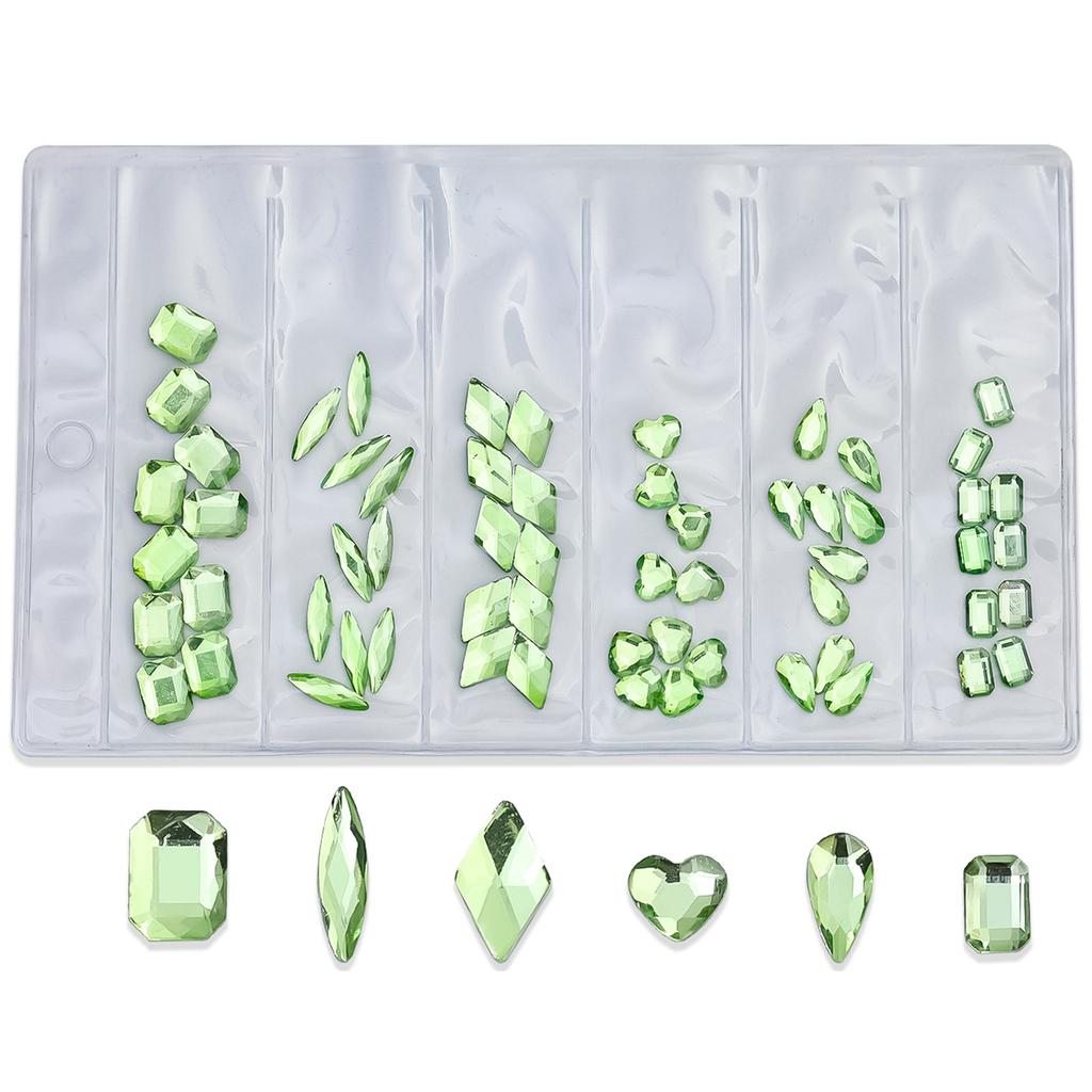 60 шт. плоских страз для ногтей мини-бриллиантовые подвески для ногтей 3D кристаллы драгоценные камни ювелирные изделия DIY маникюр украшения ногтей часть