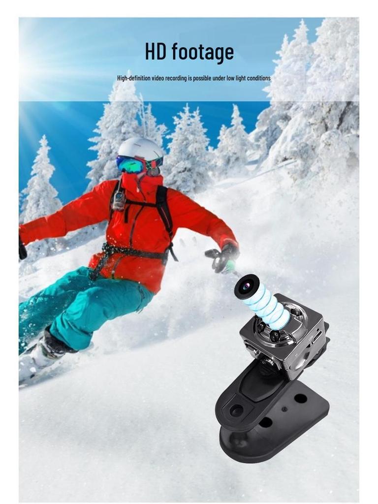 Portable Wearable Chest Camera for Students - Beginner-Friendly School Gadget