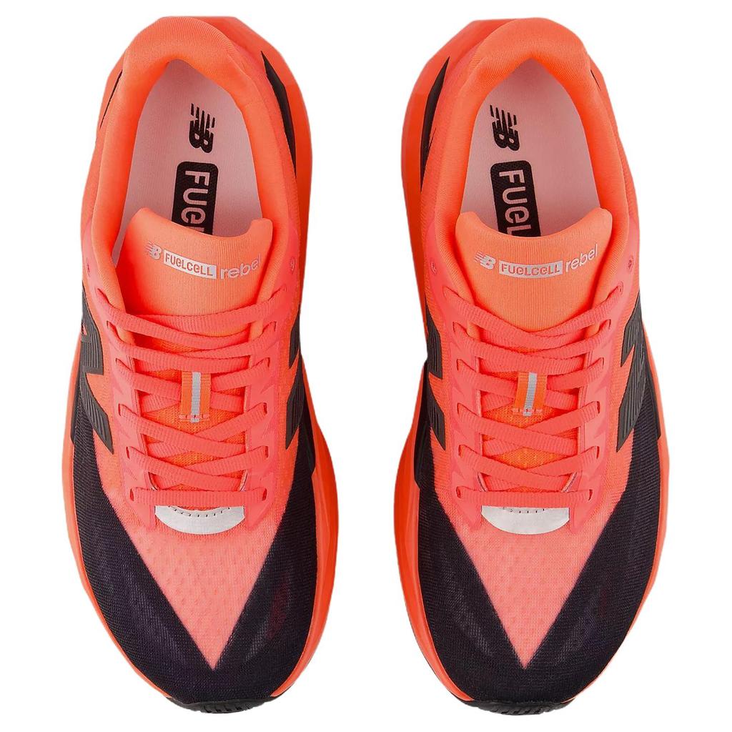 New Balance Кроссовки FuelCell Rebel v5 Urgent Red Мужские Черный Серебристый-Металлик MFCXLA5