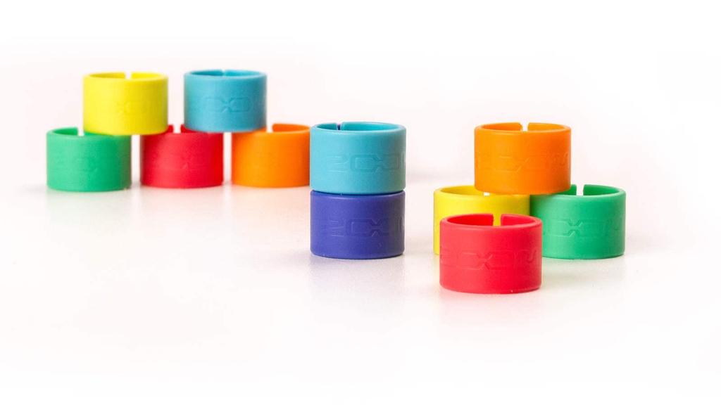 ZOOM Zoom Pairing Color ID for XLR Cable XLR-6c 6-color