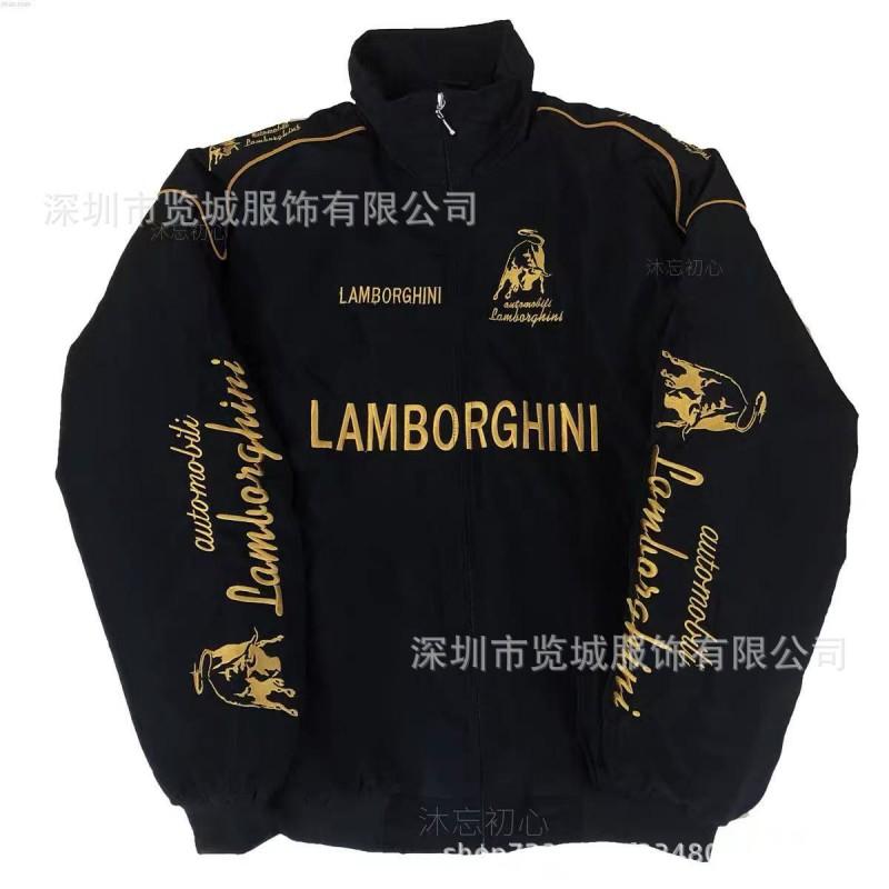 Vintage Racing Style Embroidered Motorcycle Jacket Cycling Sports Lightweight Breathable Riding Apparel Unisex
