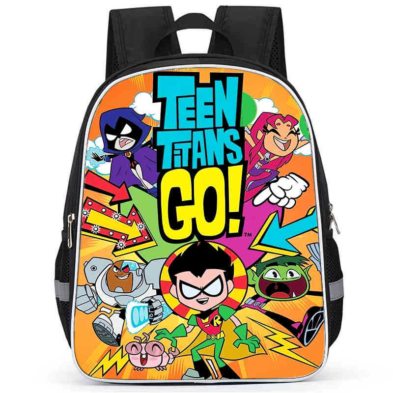 Рюкзак Teen Titans Go Высококачественная печать Многофункциональный Легкий