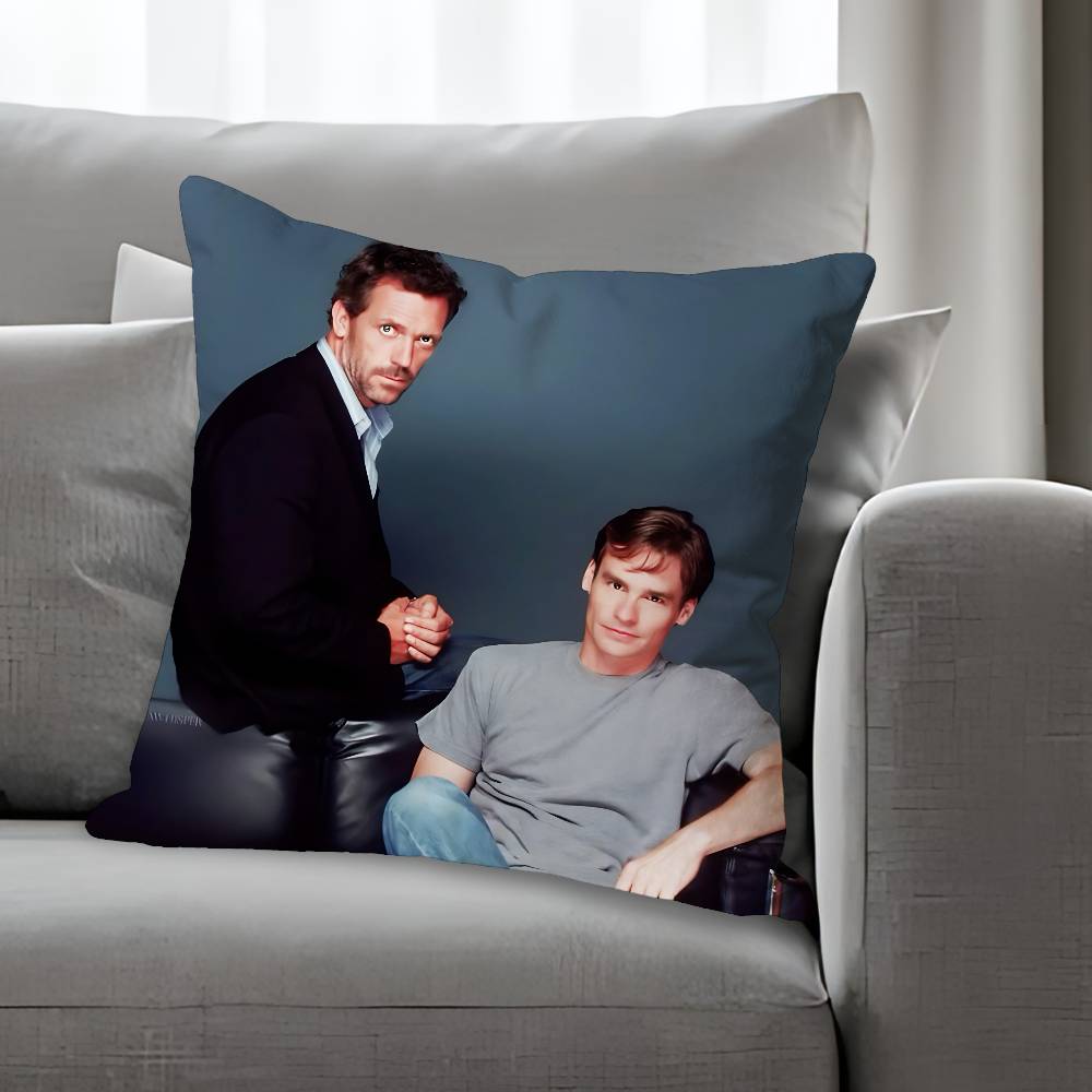 TV Show HHouse Various Sizes Square Pillow Case For Car Home Bedchamber Decor Custom Valentine gift