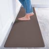 Baibu Home Kitchen Mat, Wipeable, No Washing Required, 8mm Memory Foam Cushion, Comfortable PVC, Stays In Place, Water-Repellent, Stain-Resistant, 180