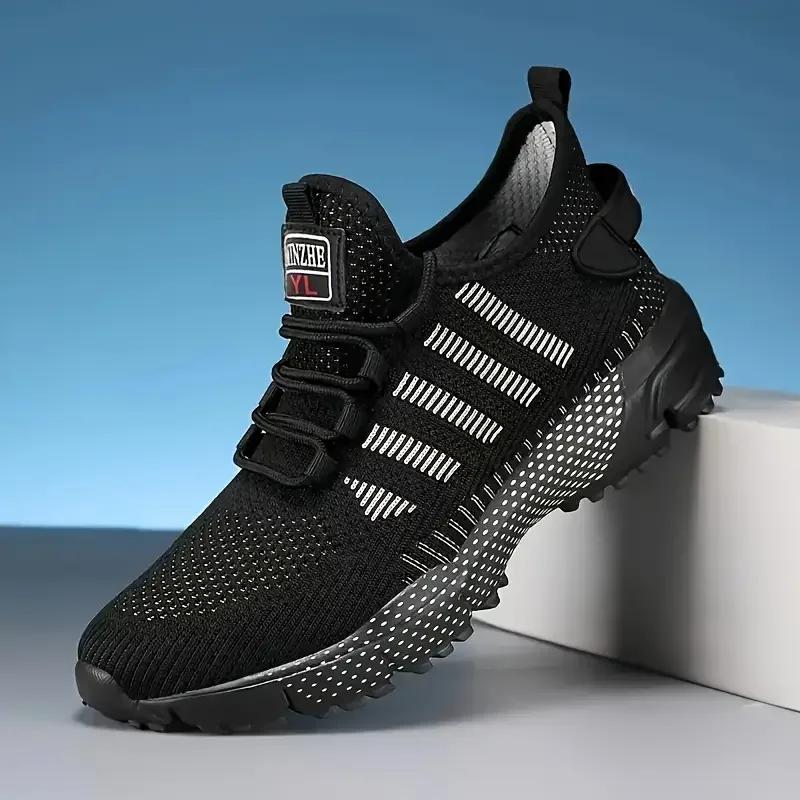 Новые мужские кроссовки для бега, дышащая уличная спортивная обувь, легкие кроссовки для мужчин, удобная спортивная тренировочная обувь