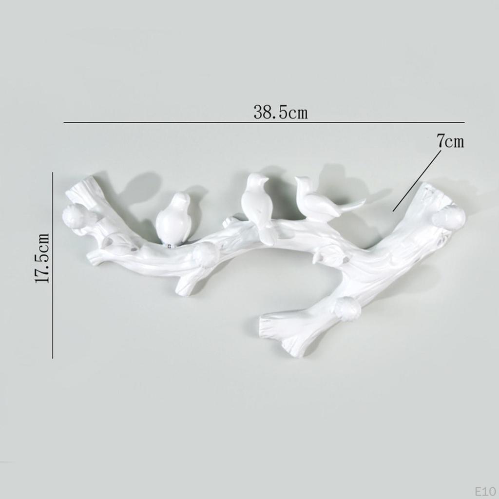 Крючки-вешалки из смолы в виде птиц Современные держатели для пальто, одежды, полотенец Стойка для организации дома Декор