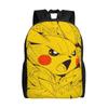 Рюкзак с мультяшным персонажем Charmander Группа Молодежный Полиэстеровый Велосипедный Рюкзак Мягкий Современный Школьный Рюкзак