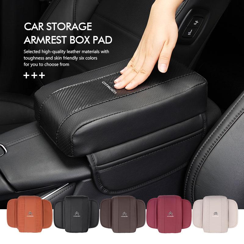 OCDK9 Car Arm Rest Box Center Console Extension Cushion Elbow Support For Citroen Jumper Celysee Cactus Picasso Aircross Saxo Grand