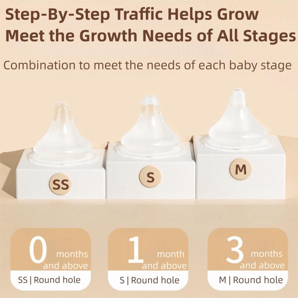 Cartoon Newborn Glass Bottle Wide Mouth Baby Milk Bottle Baby Feeding Bottle  Infant Feeding