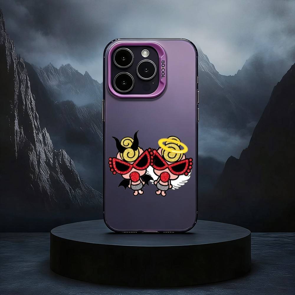 Чехол для телефона H-Hysteric M-Mini Для iPhone17,16,15,14,13,12,11 Plus,Pro Max Черный Конфетный серебристый чехол для телефона