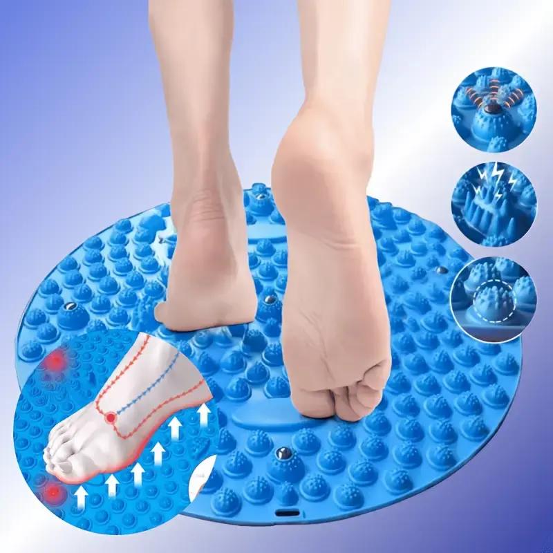 Foot Acupressure Massage Pad Yoga Board Mats Anti Fatigue Foot Relax Pedal Health Care Fitness Training