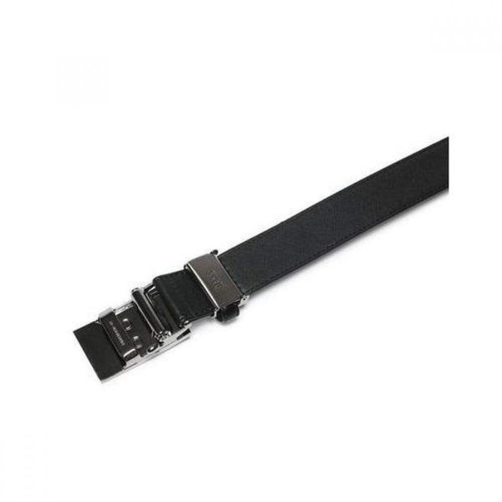 Daks Leather Automatic Belt Black Dd Logo Buckle Dbbe2e838bk
