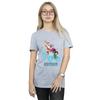 Disney Womens/Ladies Wreck It Ralph Cinderella And Vanellope Cotton Boyfriend T-Shirt