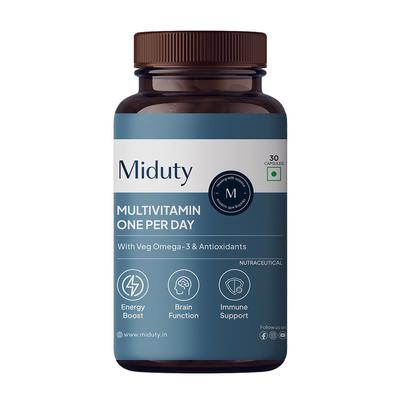 Мультивитамины (30 кап), Multivitamin One Per Day,  Miduty