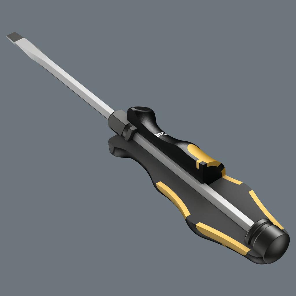 Wera 05018274001 Плоская головка сквозная 932 x 14 x 250 мм Японская отвертка, отверстие, A, 2,5 [Официальный импорт]