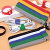 50 Pcs Hook Loop Nylon Fastening Cable Ties Straps Cable Management  Audio Cables