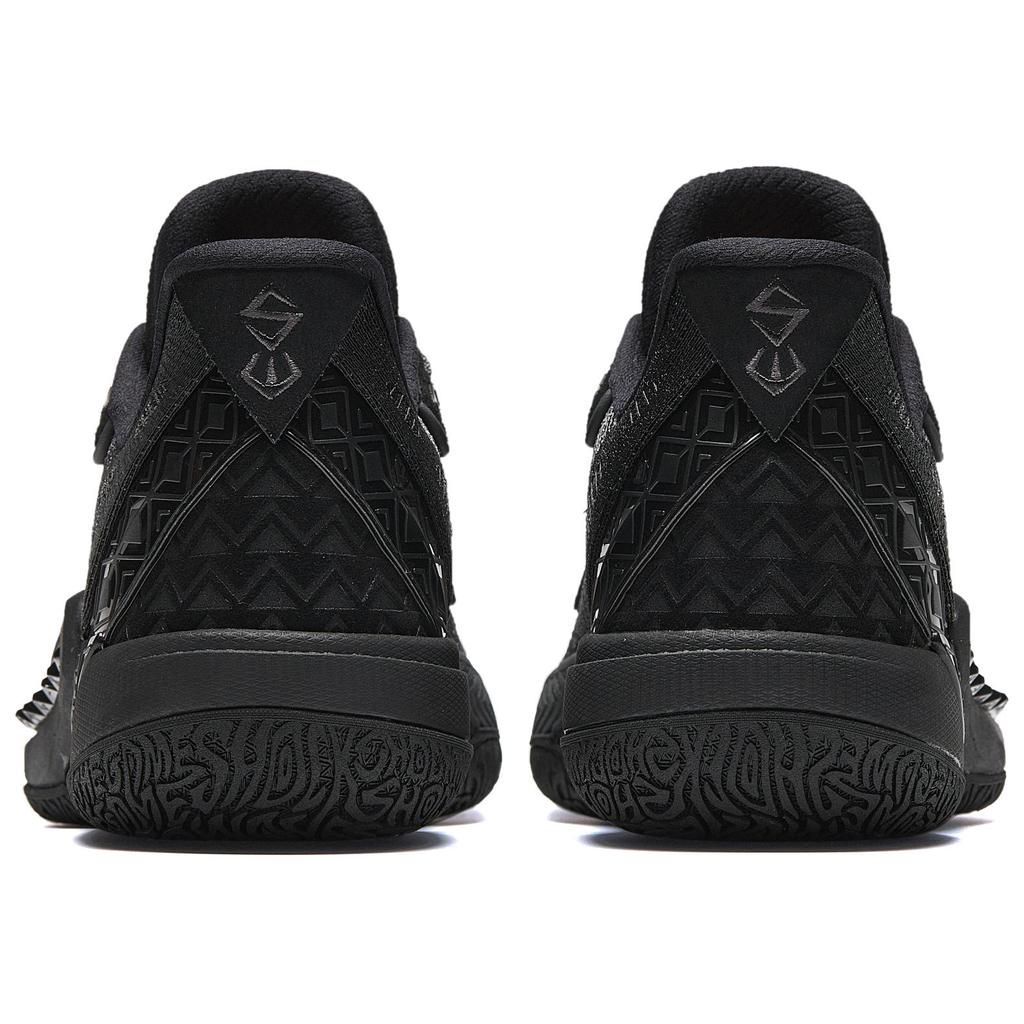 Anta Shock Wave 6 Pro Kyrie Irving Black Knight Men Sneakers Grey 112431111-1