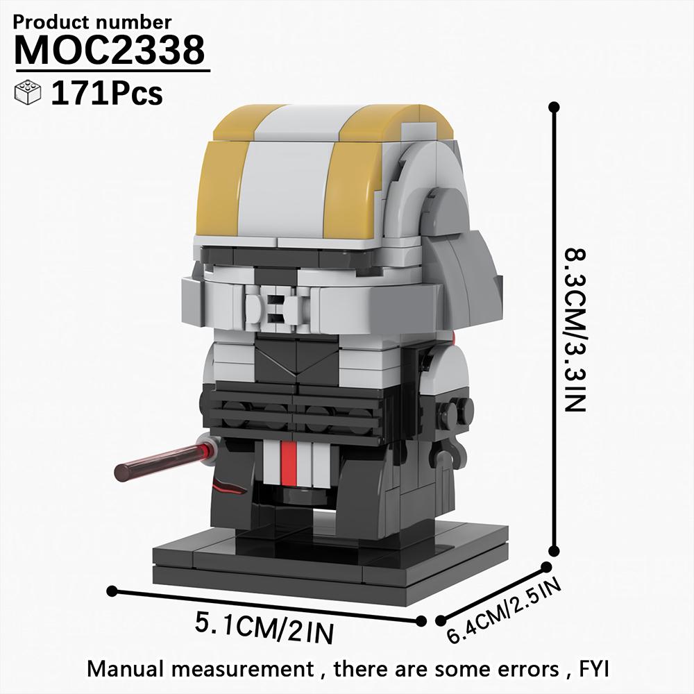MOOXI MOC Космическая Война Brickheadz Межзвездный Sci-Fi Робот Совместимые Фигурки Строительные Блоки Игрушки Для Взрослых Для Детей Подарок Кубики