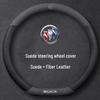Buick Leather Steering Wheel Cover for Regal, Excelle, LaCrosse, Verano, GT, GL6, Encore, GL8, Envision.