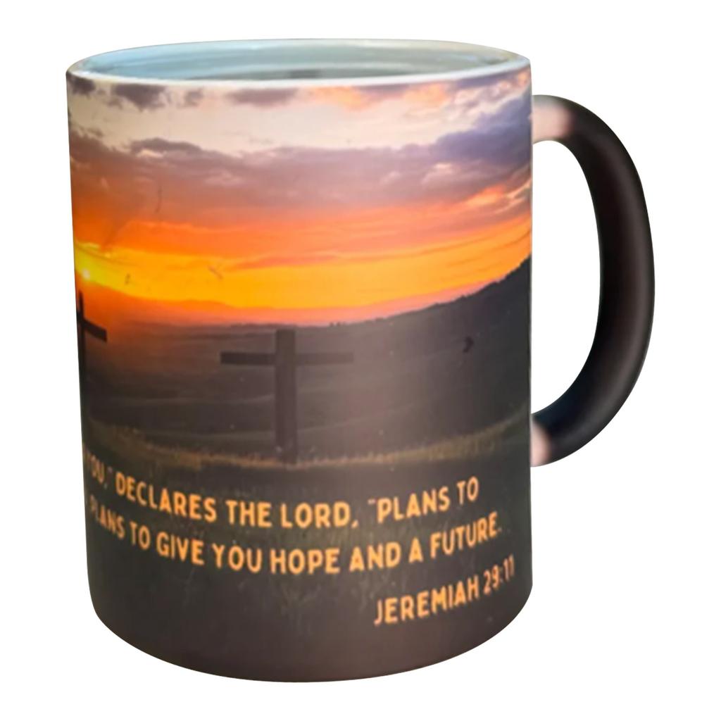 Scripture Verses Mug Coffee Cup Heat Discoloration Water Cup