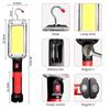 Work Light Portable Lamp Hook Magnet Camping Lamp High Low COB USB Rechargeable 18650 Flashlight Work Waterproof