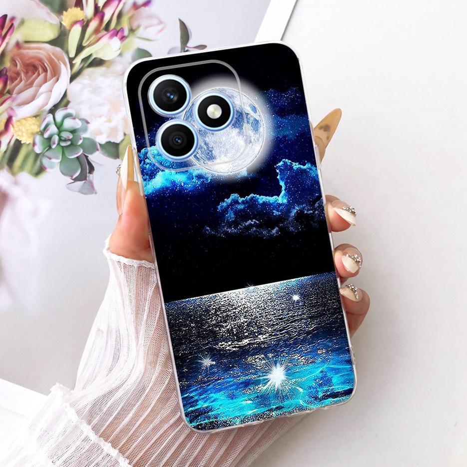 Чехол для Honor X8d 4G Крутой Модный Расписной Чехол 6.77'' Мягкий Силиконовый Чехол для Телефона Для Honor X8d X 8d HonorX8d 4G Задняя Крышка Coque