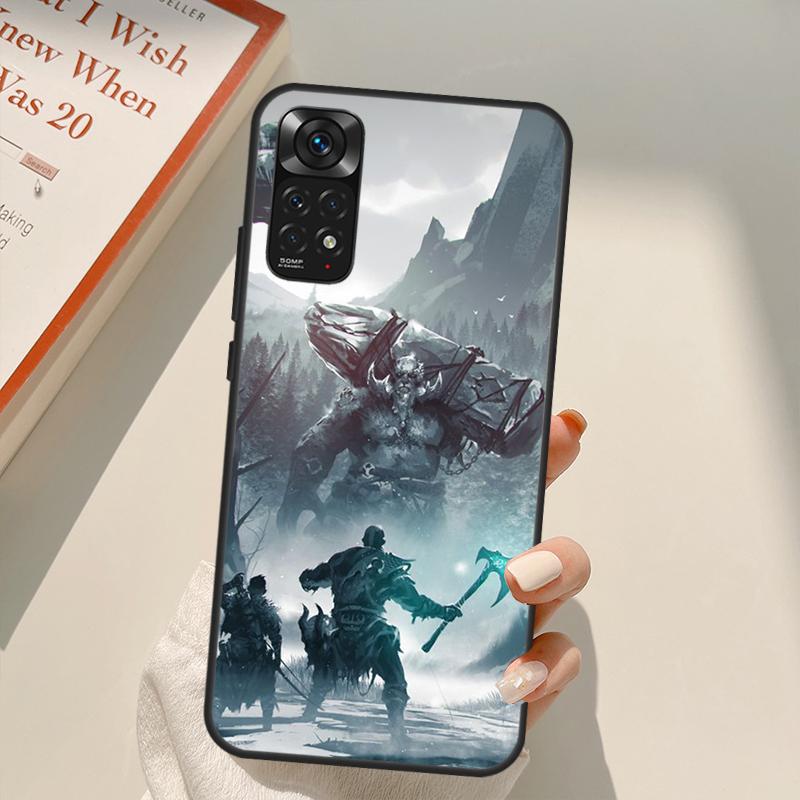 Чехол God of War для Xiaomi Redmi Note 11 Pro 8 9 11S 10S 9S Note 10 Pro, чехол для Redmi 10 10C 9A 9C