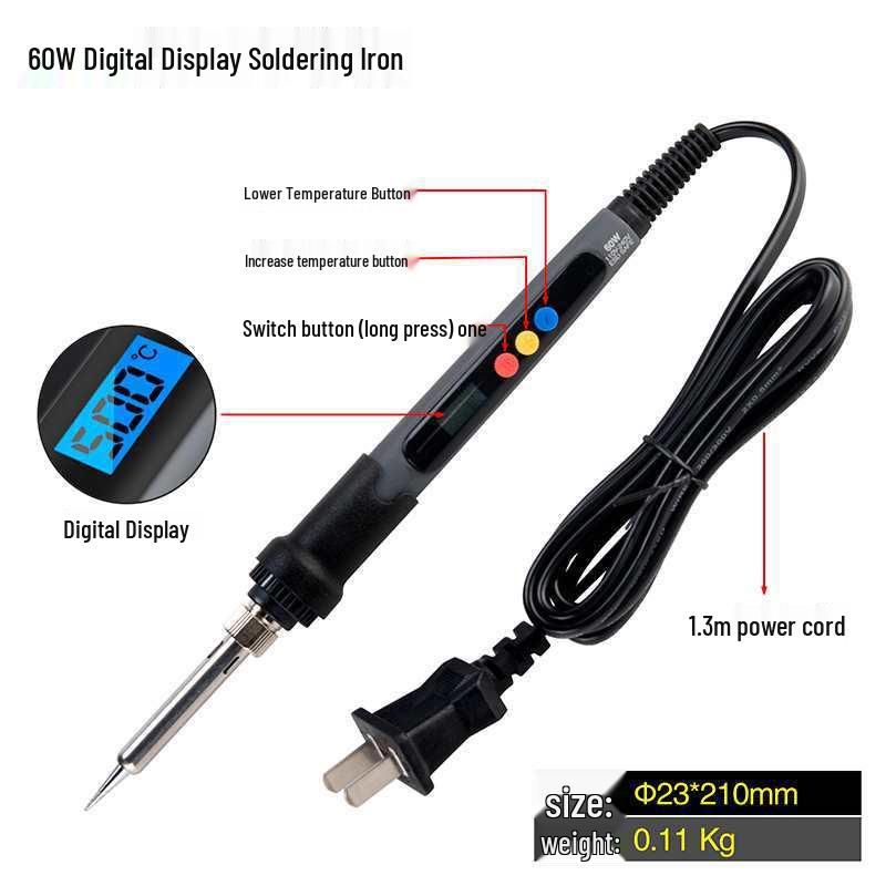 Multifunctional Soldering Station Kit with Magnifying Glass, Desk Lamp, Fume Extractor, & Magnetic Repair Tools