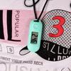 Luminous Digital Electronic Clock Keychain Key Display Mini LED Digital Clock  Library