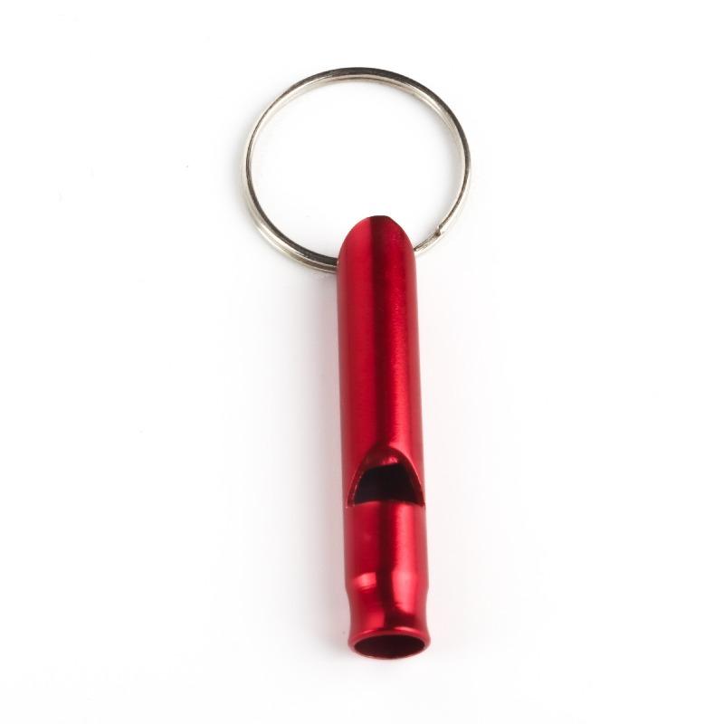 Small Aluminum Alloy Whistle Rescue Whistle Outdoor Survival Whistle Training Whistle
