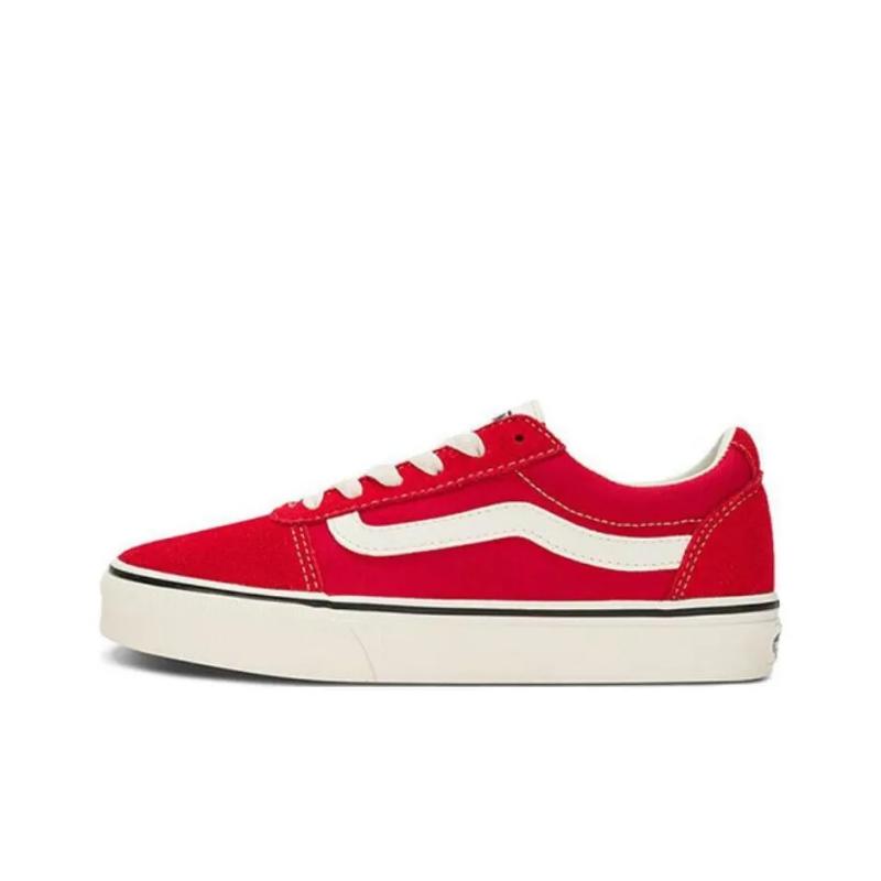 Vans Ward Casual Shoes Kids Sneakers Red VNOA3IUNBOP