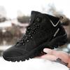 Мужские походные ботинки на шнуровке, модные, теплые, теплые, зимние ботинки, кроссовки для походов на открытом воздухе, мужские водонепроницаемые, для скалолазания, спортивная обувь для мужчин