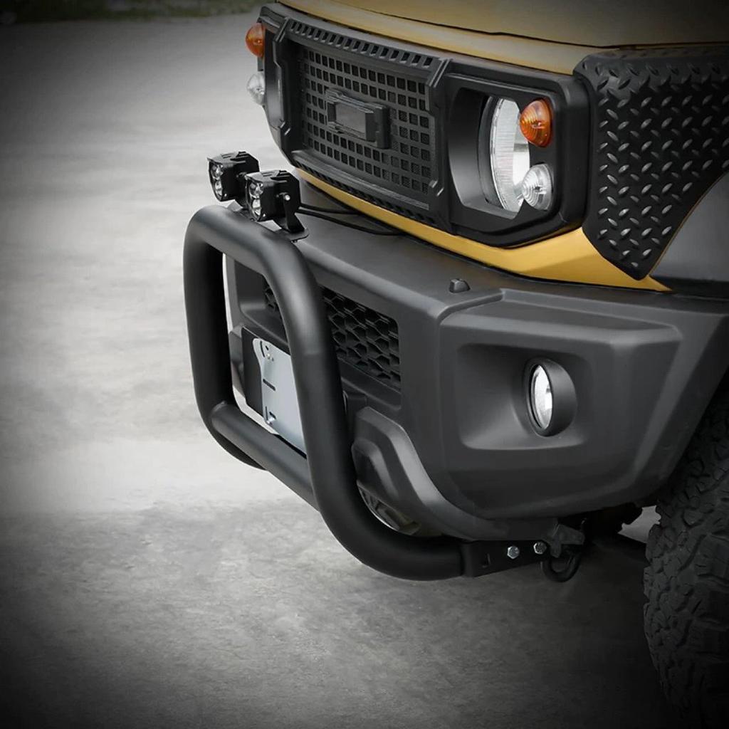 Защита бампера для бездорожья Jimny JB74: Передний кенгурин 18-25 для 3/5-дверных моделей