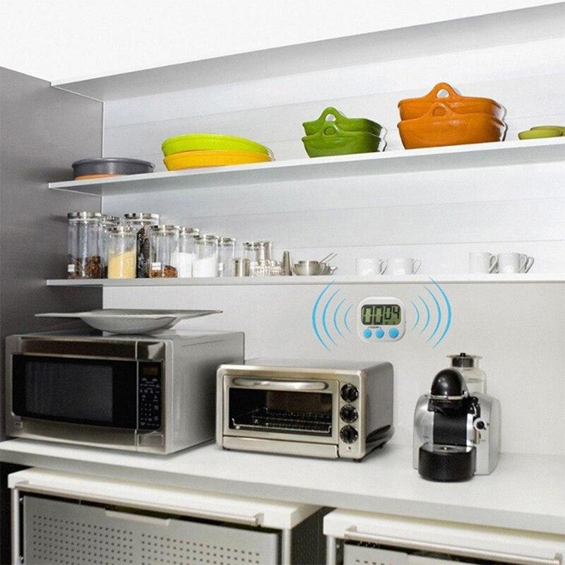 Магнитный цифровой кухонный таймер обратного отсчета Секундомер Met Stand Praktische Koken Bakken Sport Wekker Herinnering Gereedschap