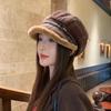 A Plush Fisherman Hat for Women A Versatile and Artistic Autumn and Winter Basin Hat  A Warm  Ear Protecting and Face-enhancing Small Octagonal Hat