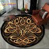 Viking Valknut Yggdrasil Tree of Life круглый ковер, ковер для гостиной, спальни, дивана, декор игровой комнаты, нескользящий напольный коврик