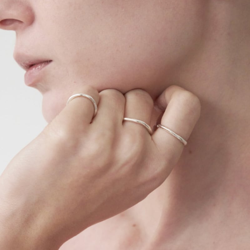 touched PEBBLE RING 11 (2set)